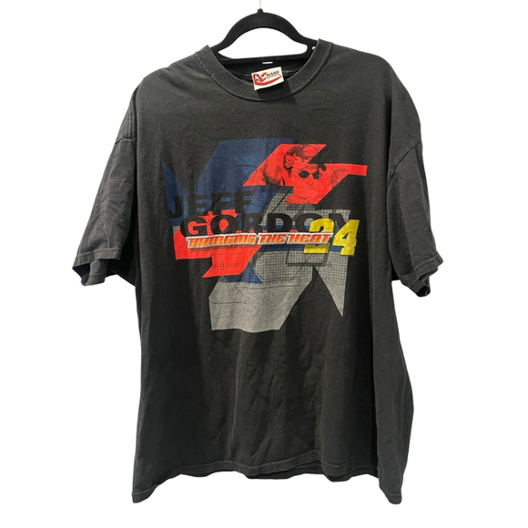 Vintage Jeff Gordon Chase Authentics Crew Neck Short Sleeve Shirt Size XL Nascar - Picture 2 of 7